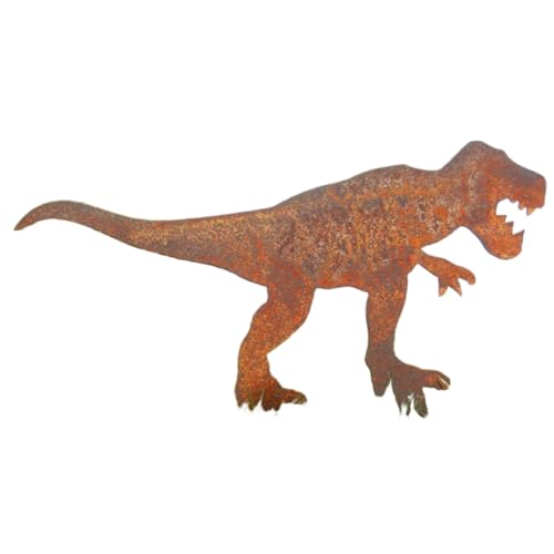 Sxmrmnx Metall-Zaunpfostenaufsatz mit Dinosauriern, Dinosaurier B Sxmrmnx Metall-Zaunpfostenaufsatz mit Dinosauriern, Dinosaurier B von Sxmrmnx