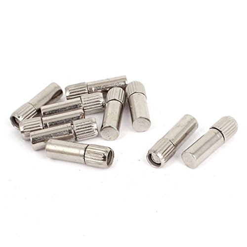 Sxmrmnx Moebel Schrank Gerade Bodentraeger Haken Pins 6mm x 20mm 10 Stueck Sxmrmnx Moebel Schrank Gerade Bodentraeger Haken Pins 6mm x 20mm 10 Stueck von Sxmrmnx