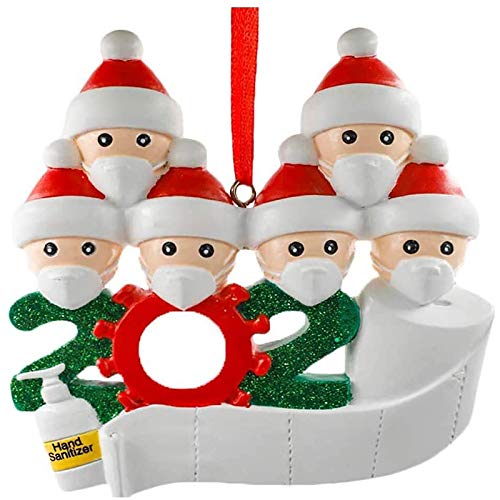 Sxmrmnx QuarantäNe Personalisierte Ornamente Familie Von 6 mit Weihnachtsschmuck Sxmrmnx QuarantäNe Personalisierte Ornamente Familie Von 6 mit Weihnachtsschmuck von Sxmrmnx