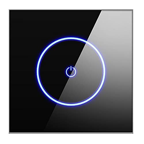 Sxmrmnx Smart Wifi Switch Sprechen Presse Mobiles Handy Fernbedienung Timing, BüRo Dekoration Glas Scheibe Wand Leuchte Schalter Schwarz Sxmrmnx Smart Wifi Switch Sprechen Presse Mobiles Handy Fernbedienung Timing, BüRo Dekoration Glas Scheibe Wand Leuchte Schalter Schwarz von Sxmrmnx
