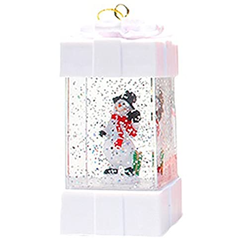 Sxmrmnx Weihnachts Schmuck Kristall Wasser Einspritzung Windlaternen Kleine ÖL Lampen GlüHende Verzierungen Weihnachts Geschenke B von Sxmrmnx