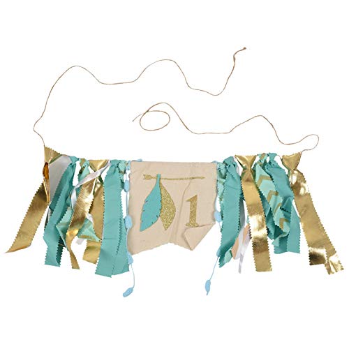 Sxmrmnx indischen Stil Amor Hochzeitsdekoration schmuecken Fahnenstange festlich Baby Party Dekoration (Blau) von Sxmrmnx