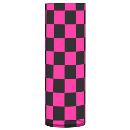 Buffalo Plaid Plaid Black Deep Peach Plastic Vases 11.8 x 3.9 Inch decorative Small Vase Modern Kitchen Table Library Party vases de madera para dulces Decor Buffalo Plaid Plaid Black Deep Peach Plastic Vases 11.8 x 3.9 Inch decorative Small Vase Modern Kitchen Table Library Party vases de madera para dulces Decor von SyXIOP