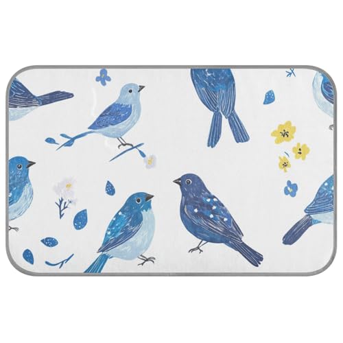 Chic Indigo Bunting Birds Blue Summer Cooling Pad for Cats Outdoor Self Cooling Cat Bed for Pig Dogs Outside Cute Manta Refrescante para perro M Chic Indigo Bunting Birds Blue Summer Cooling Pad for Cats Outdoor Self Cooling Cat Bed for Pig Dogs Outside Cute Manta Refrescante para perro M von SyXIOP