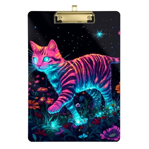 Pink Cat A4 Ordner mit Klemmbrett Mädchen Klemmbrett Kunststoff für Klemmbrett Lehrer Größe 9 x 12 Pink Cat A4 Ordner mit Klemmbrett Mädchen Klemmbrett Kunststoff für Klemmbrett Lehrer Größe 9 x 12 von SyXIOP