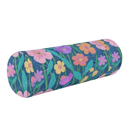 SyXIOP Retro Broken Flowers Modern Decor Dekorative Auto Nackenstützkissen Rundkissen Roller Massage Bett Unterer Rücken Unterstützung Cuello Para Dormir SyXIOP Retro Broken Flowers Modern Decor Dekorative Auto Nackenstützkissen Rundkissen Roller Massage Bett Unterer Rücken Unterstützung Cuello Para Dormir von SyXIOP