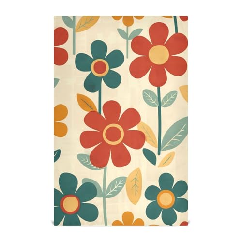 SyXIOP Schöne rote und grüne Blumen dekorative Handtücher Küchenzubehör Geschirrtücher Frottee Camping Boho articulos para decorar la cocina 71,1 x 45,7 cm Set von 6 Stück SyXIOP Schöne rote und grüne Blumen dekorative Handtücher Küchenzubehör Geschirrtücher Frottee Camping Boho articulos para decorar la cocina 71,1 x 45,7 cm Set von 6 Stück von SyXIOP