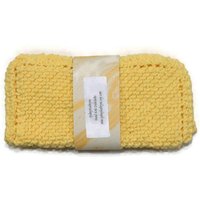 Handgestrickte Geschirrtücher, Gelbe Handgestrickte Gestrickte Geschirrtücher von SydneyKathryns