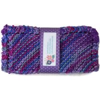 Handgestrickte Geschirrtücher, Gestrickte Gestrickte Waschlappen, Lila, Lavendel Und Blaue Geschirrtücher von SydneyKathryns