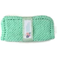 Handgestrickte Geschirrtücher, Gestrickte Waschlappen, Gestrickte Gesichtswäsche, 2Er Set Mintgrün von SydneyKathryns