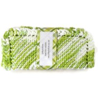 Handgestrickte Geschirrtücher, Key Lime Pie, Grüne Und Weiße Gestrickte Gestrickte Spüllappen, Waschlappen von SydneyKathryns
