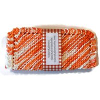 Orange Bunte Handgestrickte Geschirrtücher von SydneyKathryns