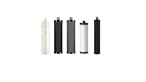 Sydros Optimus 5-Stufen-Wasserfilter Ersatzfilter entfernt Kalk, Mikroplastik, PFAS & Chlor, filtert 500+ Schadstoffe – Hochleistungs-Inline-Filter für kristallklares Trinkwasser in Küche & Büro von Sydros