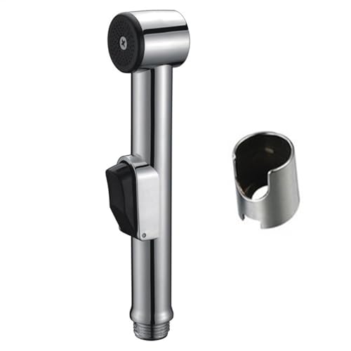 Bidet Handbrause Stahl Sprühkopf Wc Duschkopf Toilette, Handbrause Duschkopf Sprühpistolendüse Waschbeckenbrause Für Haustiere, Dusche, Badezimmer von Syengery