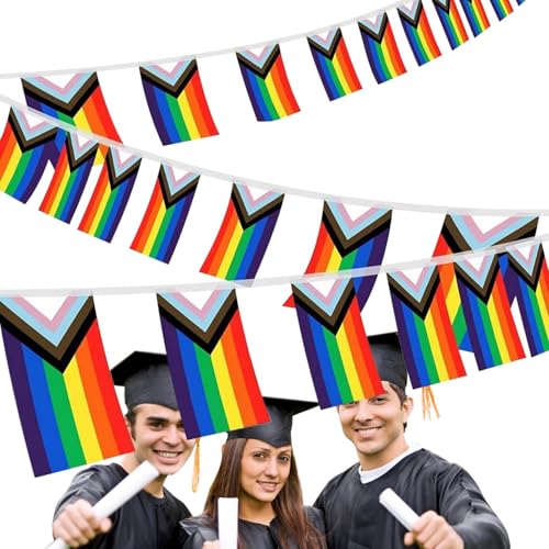 Syengery Regenbogen Banner Stolz | Festliche Fahnenkette | LGBT Deko Für Pride Partys Feiern Wand Events Syengery Regenbogen Banner Stolz | Festliche Fahnenkette | LGBT Deko Für Pride Partys Feiern Wand Events von Syengery