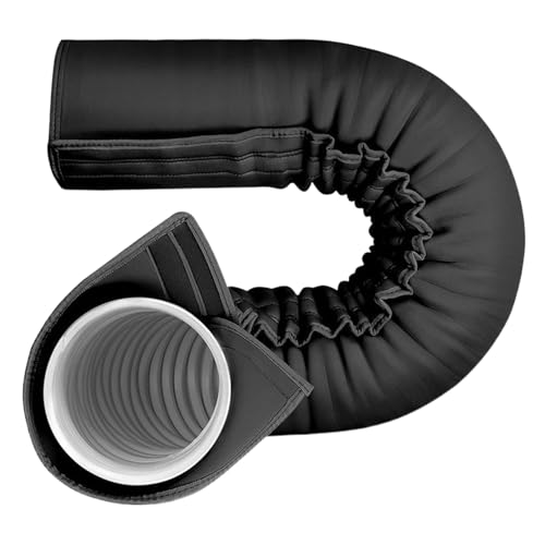 Syengery -Schlauchabdeckung, Abgasschlauch Isolierhülle, Wasserdichte Isolierte Schlauchhülle Für Wohnung Schlafzimmer Gewerbe 12,7 & 15 cm Durchmesser von Syengery