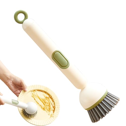 Syengery Spülbürste mit Seifenspender - Spülbürsten Mit Griff Für Geschirr Und Spüle | Reinigungsstab Mit Verstellbarem Spenderhalter Reinigungsgerät Für Haushaltsglas Töpfe Spüle Und Syengery Spülbürste mit Seifenspender - Spülbürsten Mit Griff Für Geschirr Und Spüle | Reinigungsstab Mit Verstellbarem Spenderhalter Reinigungsgerät Für Haushaltsglas Töpfe Spüle Und von Syengery