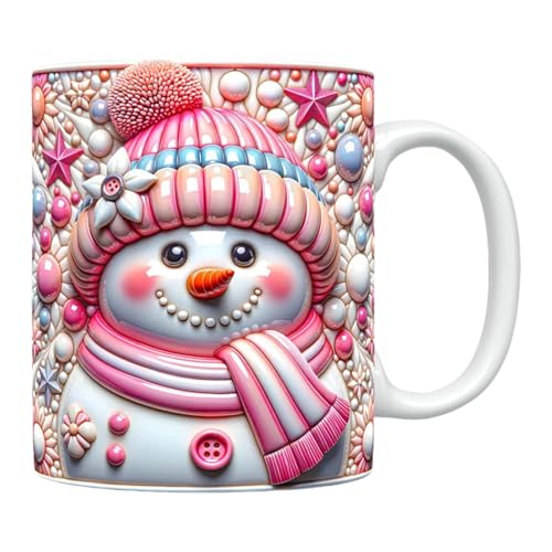 Syengery Tasse | Keramik Winter Kaffeetasse Mit Griff - 350ml 3D Design Trinkgefäß Mit Für Küche Tee Schokolade Geburtstag Urlaub Mädchen Weihnachtszeit Syengery Tasse | Keramik Winter Kaffeetasse Mit Griff - 350ml 3D Design Trinkgefäß Mit Für Küche Tee Schokolade Geburtstag Urlaub Mädchen Weihnachtszeit von Syengery