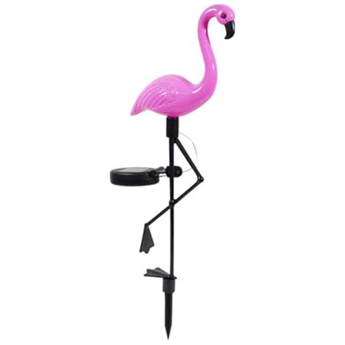 Flamingo-licht,flamingo-gartenleuchten,LED-Flamingo-Solarlicht, 52,5 x 22 x 6,5 cm, IP55 wasserdicht,Solar Terrassenlampen außenbereich,Stück Flamingo-Gartendekorationslichter, (Stil 1) von Syfunlv