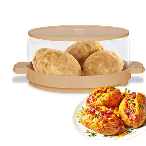 Syfunlv Mikrowellen-Gadgets, Kartoffelkocher Mikrowelle,Kunststoff Dampfgarer Mikrowelle,BPA-Frei,22 * 22 * 10cm,Mikrowellen-Dampfgarer,Auch als Gemüse Obstfilterkorb,Spülmaschinenfes Syfunlv Mikrowellen-Gadgets, Kartoffelkocher Mikrowelle,Kunststoff Dampfgarer Mikrowelle,BPA-Frei,22 * 22 * 10cm,Mikrowellen-Dampfgarer,Auch als Gemüse Obstfilterkorb,Spülmaschinenfes von Syfunlv