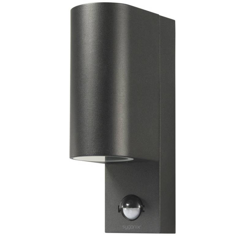 Sygonix Außen-Wandleuchte Sygonix SY-6028440 LED-Außenwandleuchte mit Bewegungsmelder GU10 S von Sygonix