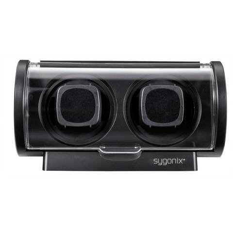 Sygonix Automatik Uhrenbeweger Beweger Uhrenbox Uhrenkasten 2 Uhren Schwarz41 B-Ware von Sygonix