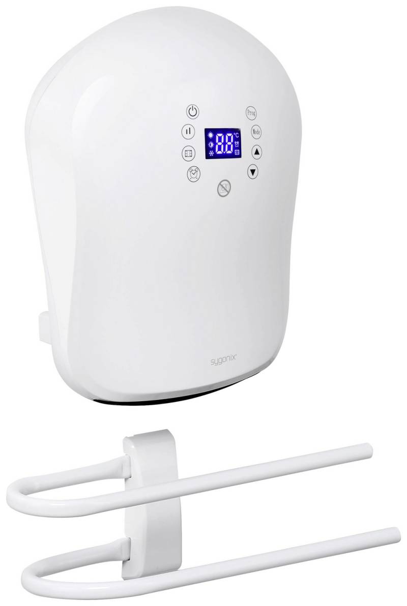 Sygonix Bad Schnellheizer Heizung Heizgerät 220 V Mit Soft Touch Bedienfeld W646 B-Ware von Sygonix