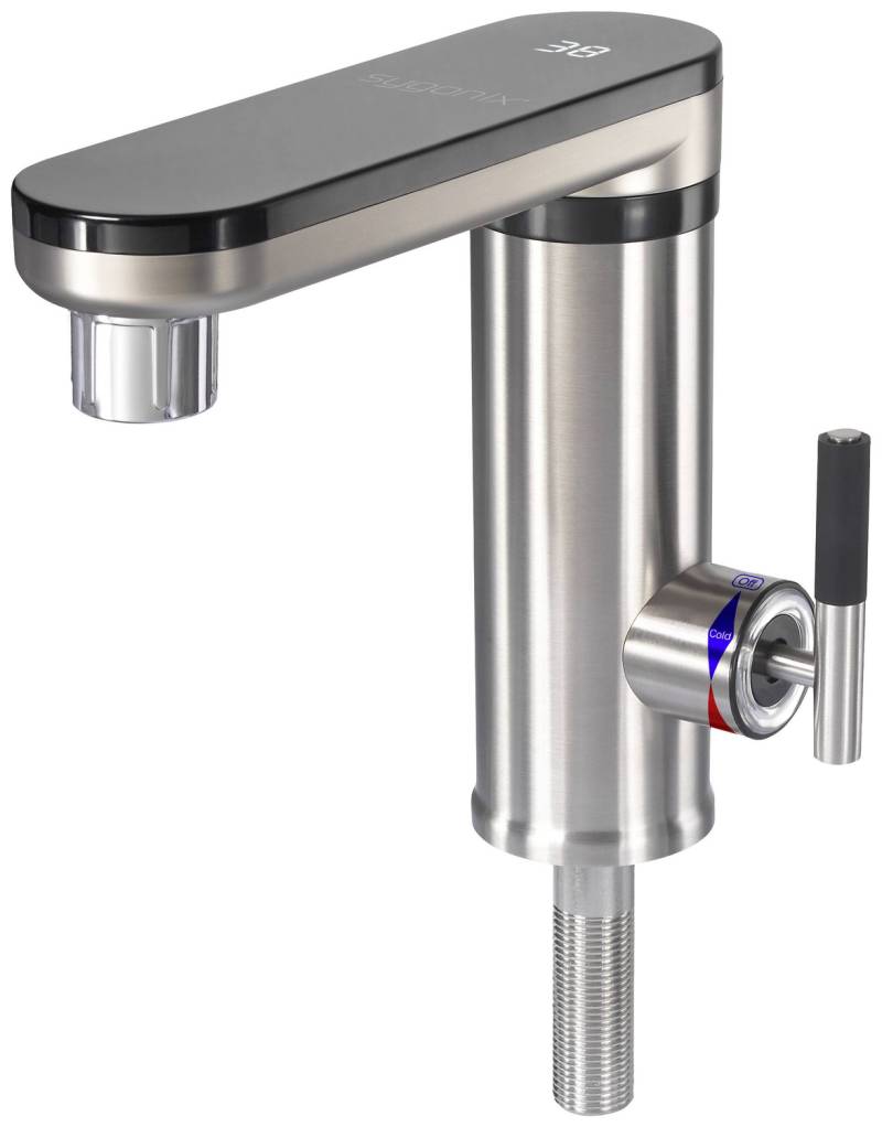 B-Ware Sygonix Elektrischer Wasserhahn Edelstahl Led Sanitäranlage Wasseraufbereitung von Sygonix