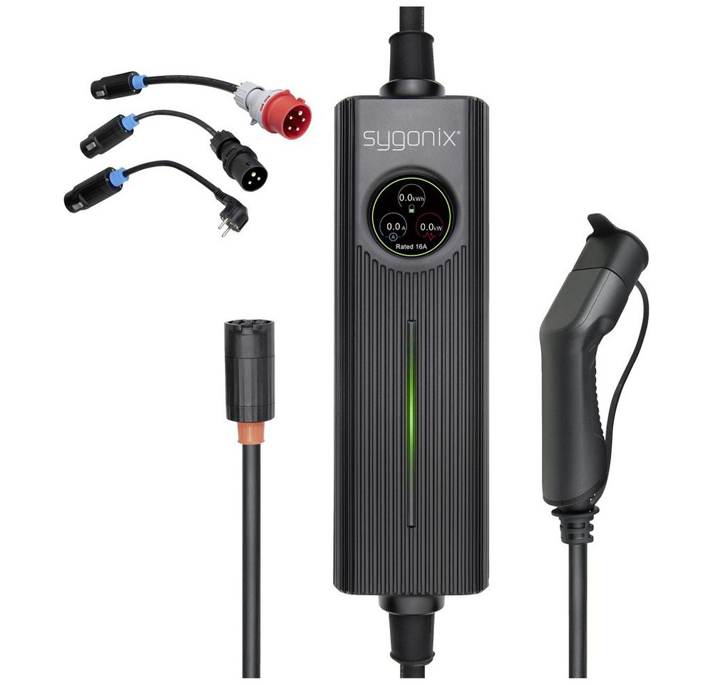 Sygonix Elektroauto-Ladestation Sygonix Mobile Ladestation Typ 2 Mode 2 16 A 11 kW von Sygonix