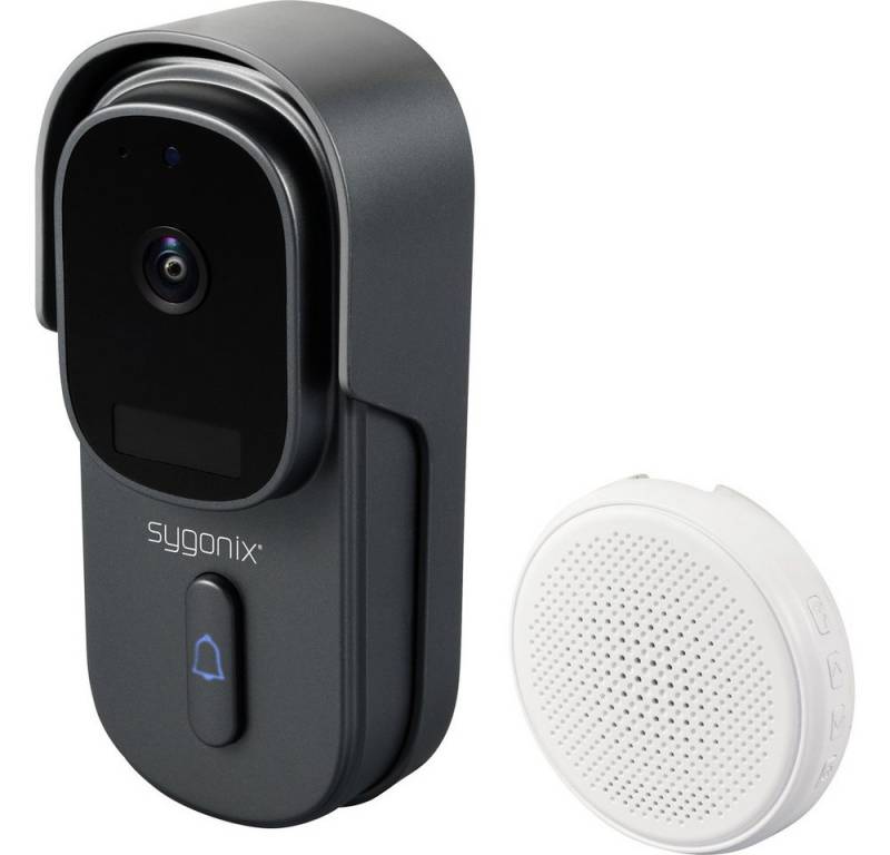 Sygonix Gegensprechanlage Sygonix IP-Video-Türsprechanlage WLAN, Funk Grau, Weiß Sygonix Gegensprechanlage Sygonix IP-Video-Türsprechanlage WLAN, Funk Grau, Weiß von Sygonix