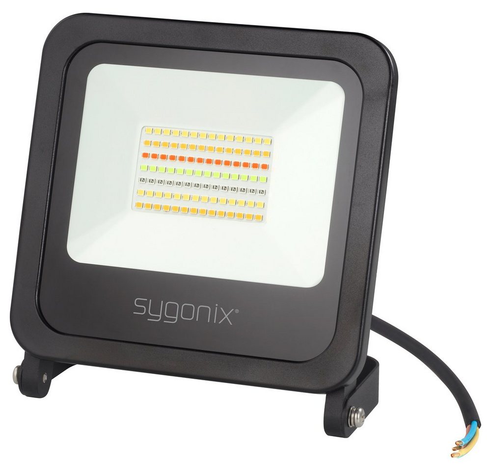 Sygonix LED Flutlichtstrahler Sygonix SY-4782322 LED-Außenstrahler EEK: F (A - G) 45 W Neutralweiß von Sygonix