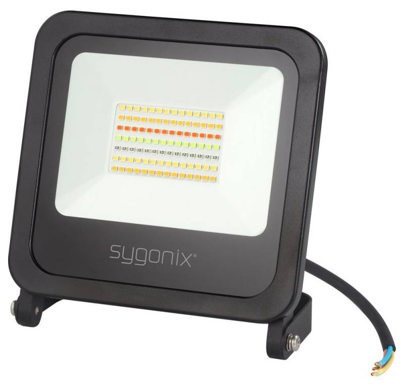 Sygonix LED Flutlichtstrahler Sygonix SY-4782322 LED-Außenstrahler EEK: F (A - G) 45 W Neutralweiß von Sygonix