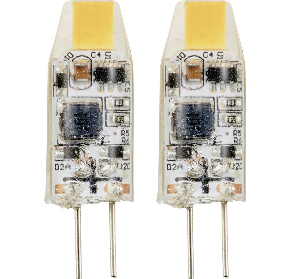 Sygonix LED-Leuchtmittel Sygonix SY-6442038 LED EEK F (A - G) G4 1 W = 10 W Warmweiß (x L) 1 von Sygonix