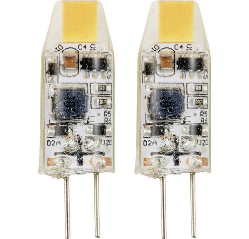 Sygonix LED-Leuchtmittel Sygonix SY-6442038 LED EEK F (A - G) G4 1 W = 10 W Warmweiß (x L) 1 von Sygonix