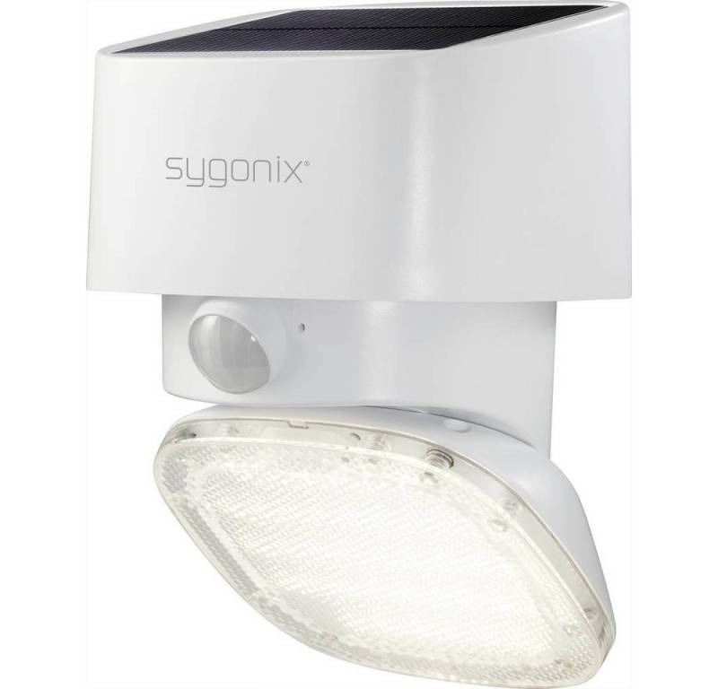 Sygonix Außen-Deckenleuchte Solar-Wandleuchte mit PIR-Bewegungssensor, Inkl. Bewegungsmelder, Mit Sensor von Sygonix