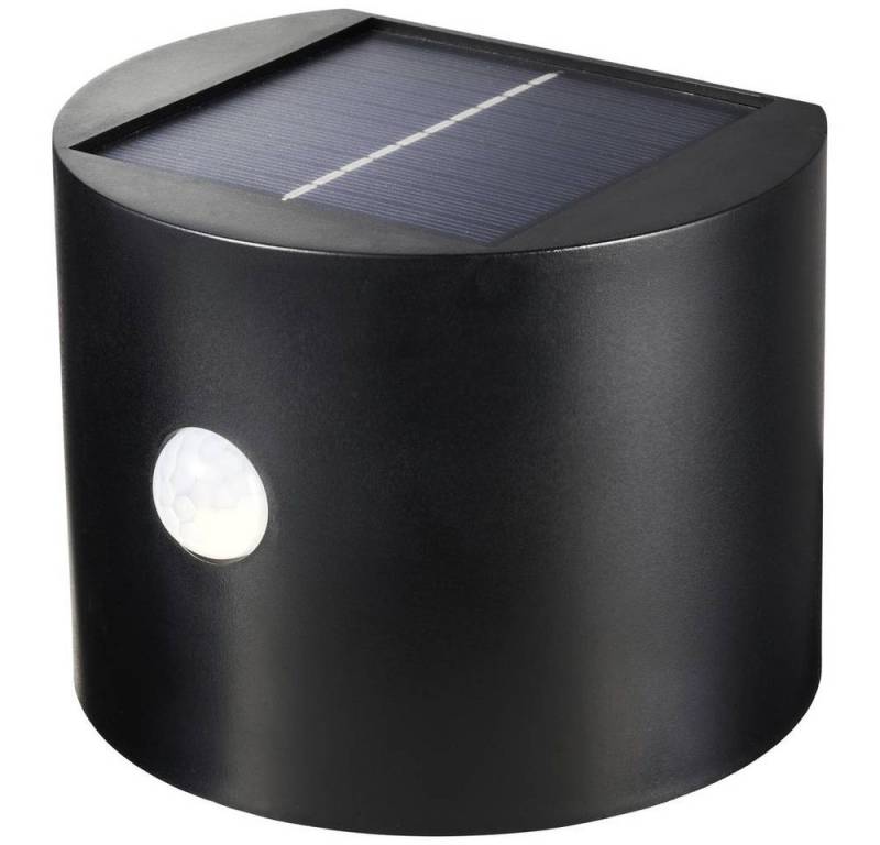 Sygonix Außen-Deckenleuchte Solar-Wandleuchte mit PIR-Sensor, Akkubetrieb, Mit Schalter von Sygonix