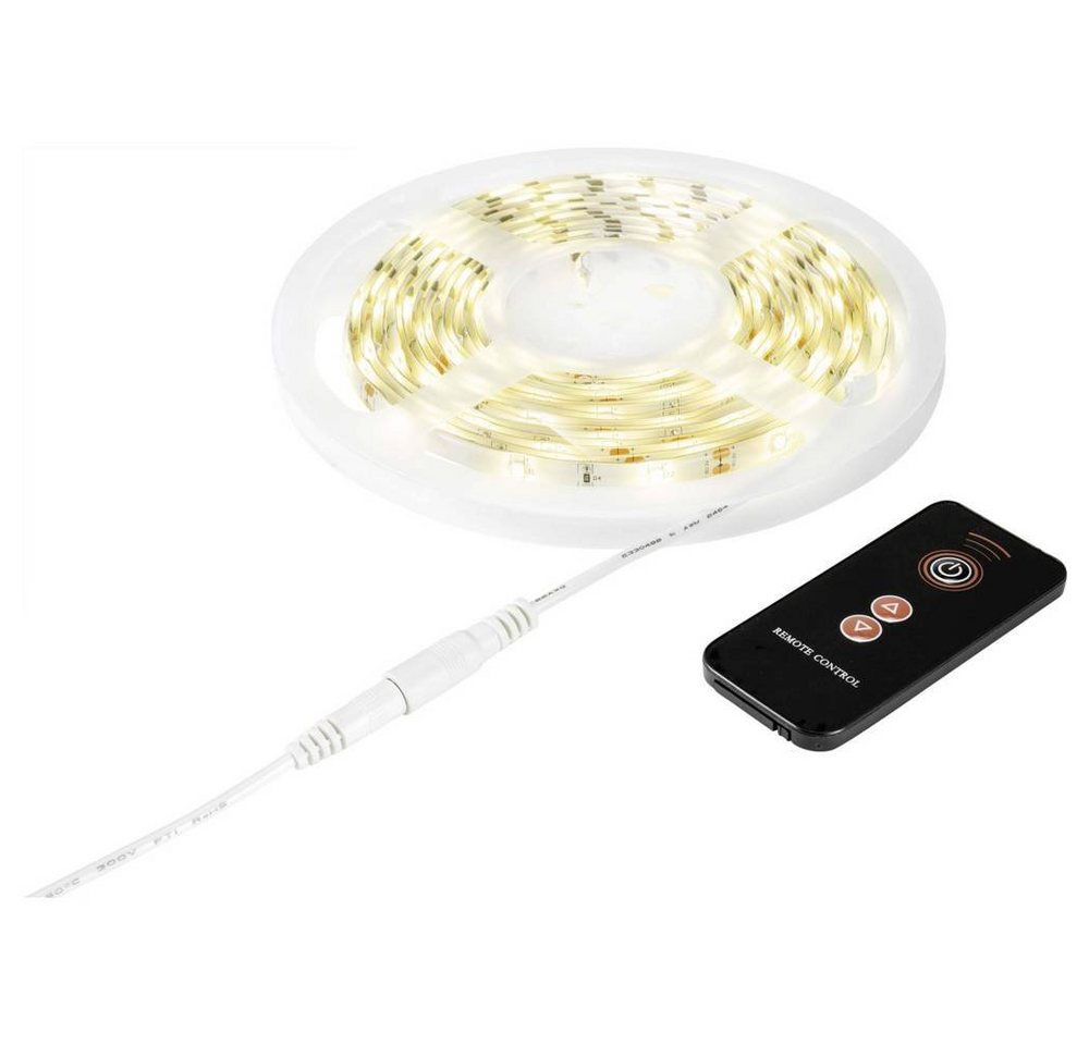 Sygonix LED Stripe LED-Streifen-Basisset SY-5224782, kürzbar, dimmbar, flexibel, selbstklebend, mit Fernbedienung Sygonix LED Stripe LED-Streifen-Basisset SY-5224782, kürzbar, dimmbar, flexibel, selbstklebend, mit Fernbedienung von Sygonix