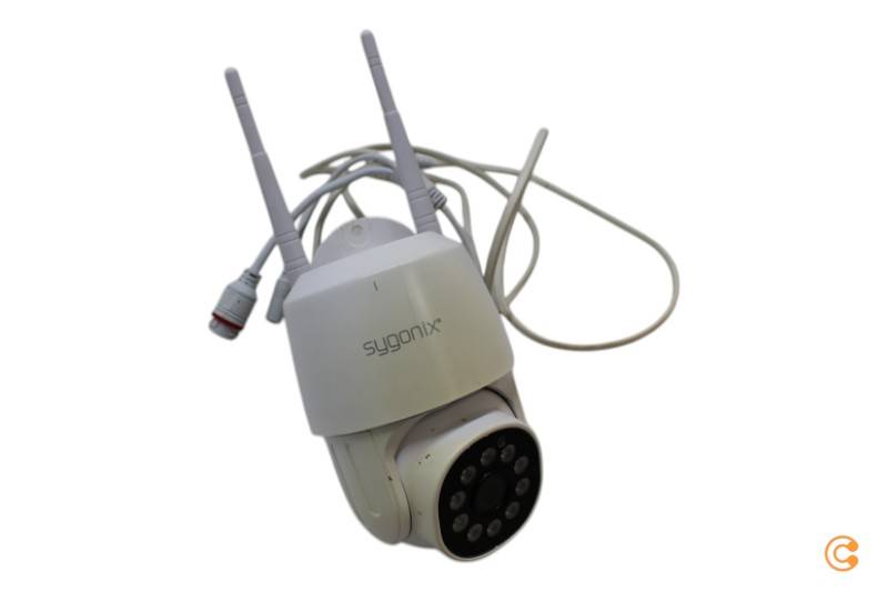 Sygonix PTZ WLAN SY-4760960 LAN WLAN IP Kamera 1920 x 1080 SIEHE TEXT/FOTO von Sygonix