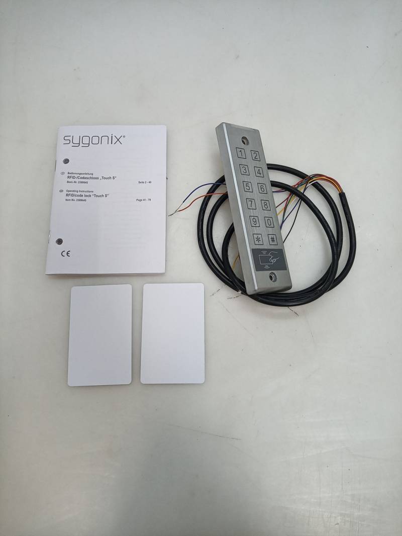 Sygonix Sy 4777290 Code Tastatur Mit Rfid Aufputz Defektware Siehe Text902 D-Ware von Sygonix