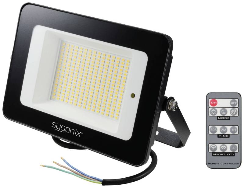 Sygonix  SY-5995282 LED-Außenstrahler mit Bewegungsmelder Strahler Außenlampe von Sygonix