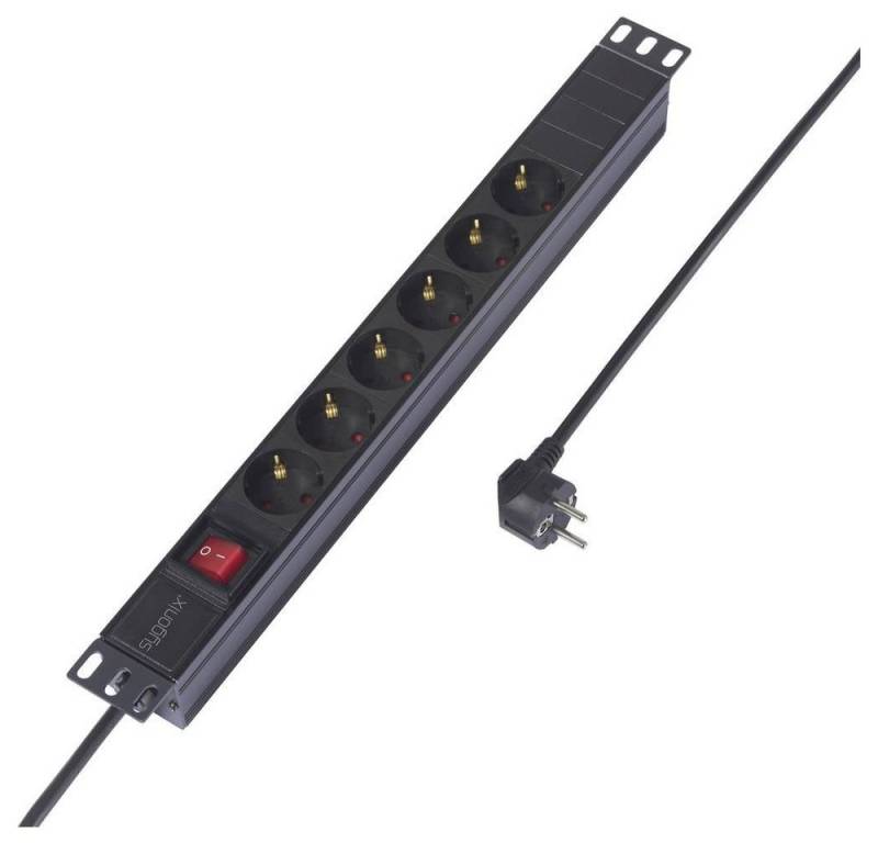 Sygonix SY-6736978 Steckdosenleiste, mit Schalter Sygonix SY-6736978 Steckdosenleiste, mit Schalter von Sygonix