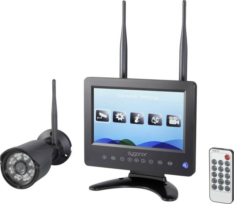 Sygonix Sy 4548736 Funk überwachungskamera Set überwachung Kamera Defektware D-Ware von Sygonix