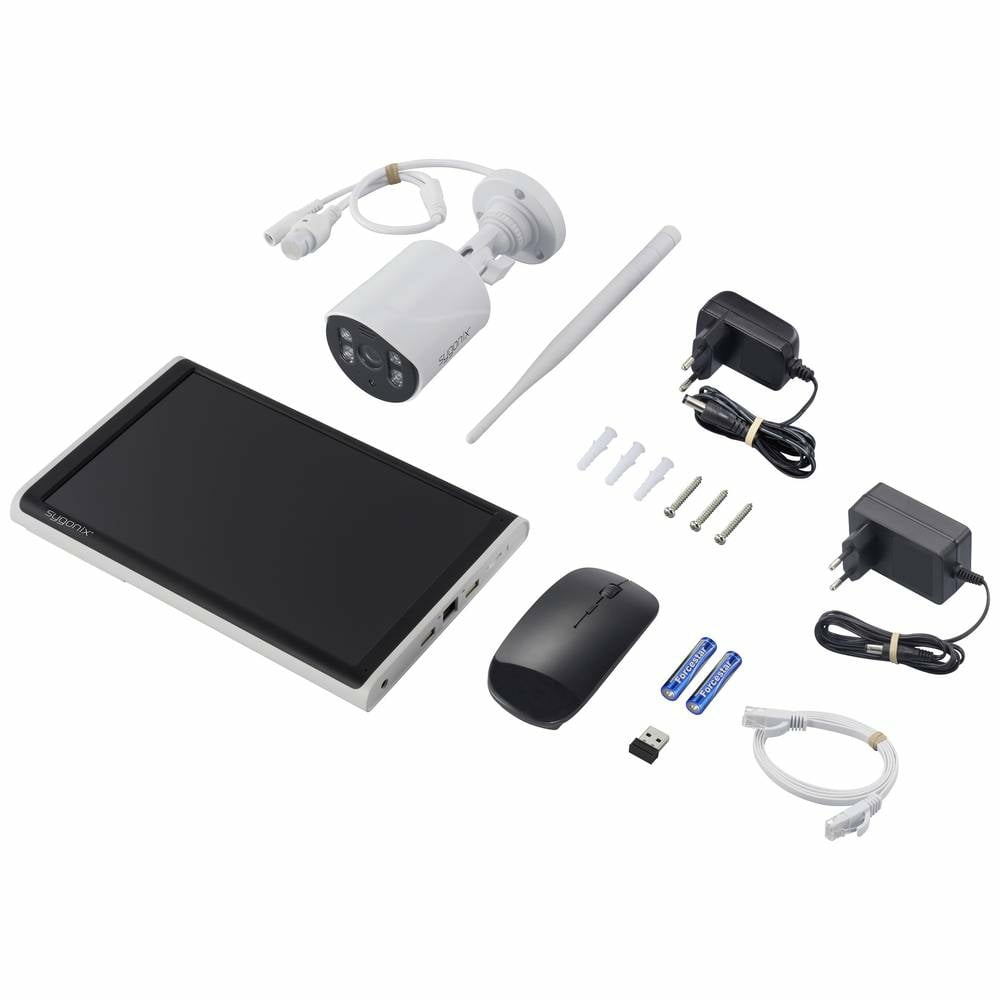 B-Ware Sygonix Sy 5046554 Funk überwachungskamera Set Videoüberwachung Kamera Monitor B-Ware Sygonix Sy 5046554 Funk überwachungskamera Set Videoüberwachung Kamera Monitor von Sygonix