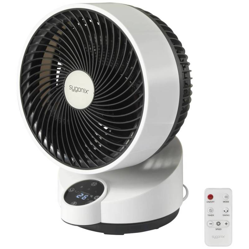 Sygonix Sy 5245866 Tischventilator Ventilator Lüfter Tischlüfter Fernbedienung B-Ware von Sygonix