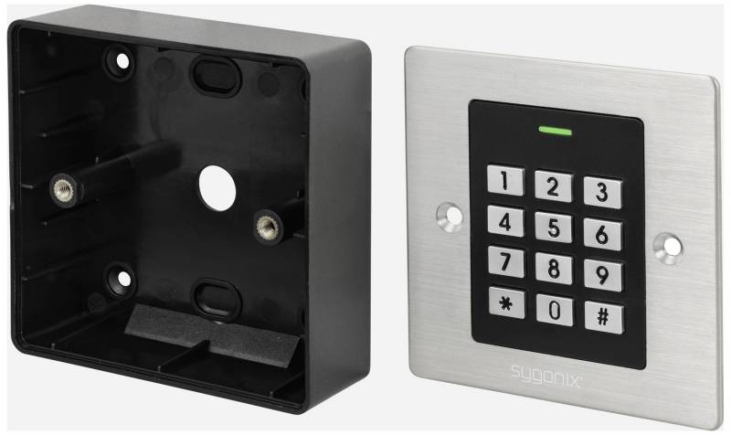 Sygonix Sy 6097866 Code Tastatur Mit Rfid Unterputz 12 V/Dc Rfid/Codeschloss Code B-Ware von Sygonix