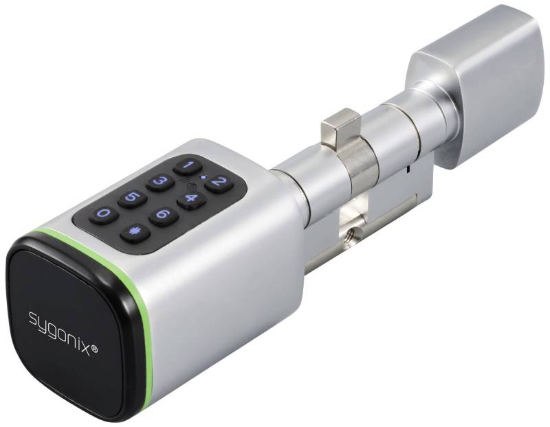 Sygonix Sy 6121660 Sicherheitszylinder 3 V/Dc Bluetooth Codeschlosser Schloss B-Ware von Sygonix