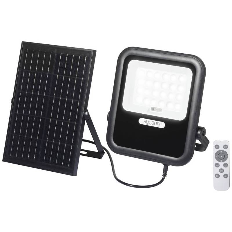 B-Ware Sygonix Sy 6313012 Solar Wandstrahler 10 W Warmweiß Lampe Strahler Licht Spot von Sygonix