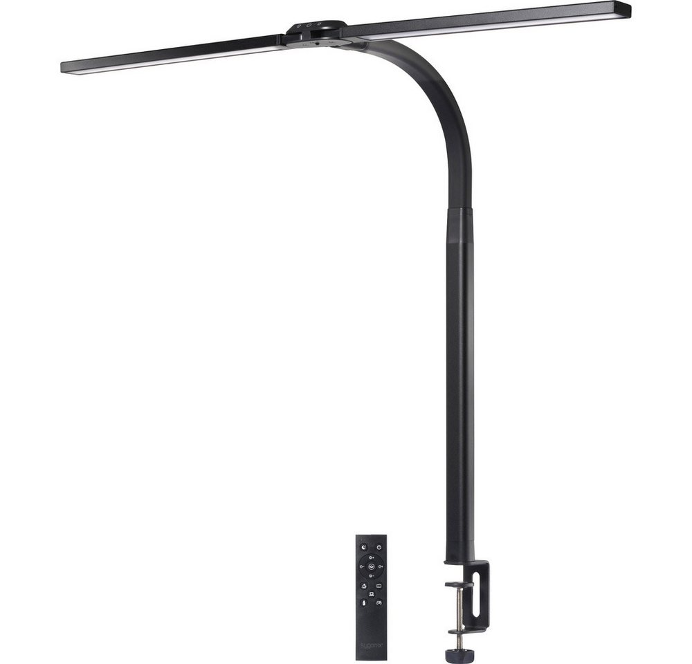 Sygonix Tischleuchte Sygonix SY-6735644 LED-Schreibtischleuchte mit Klemmfuß LED LED 24 W von Sygonix