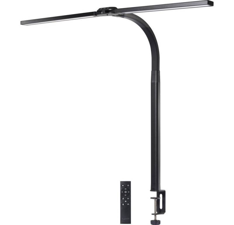 Sygonix Tischleuchte Sygonix SY-6735644 LED-Schreibtischleuchte mit Klemmfuß LED LED 24 W von Sygonix