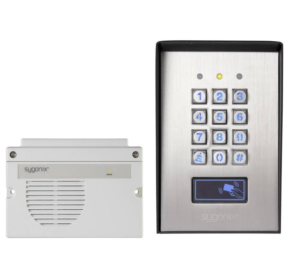 Sygonix Türschließer Codeschloss Ip66 Transponder Oberflächenmontage, mit beleuchteter Tastatur, mit separater Auswerteeinheit Sygonix Türschließer Codeschloss Ip66 Transponder Oberflächenmontage, mit beleuchteter Tastatur, mit separater Auswerteeinheit von Sygonix